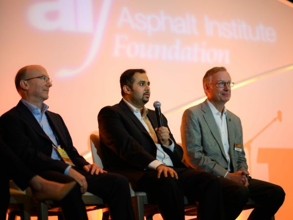 Dr. Bhat on the Asphalt Institute Foundation panel